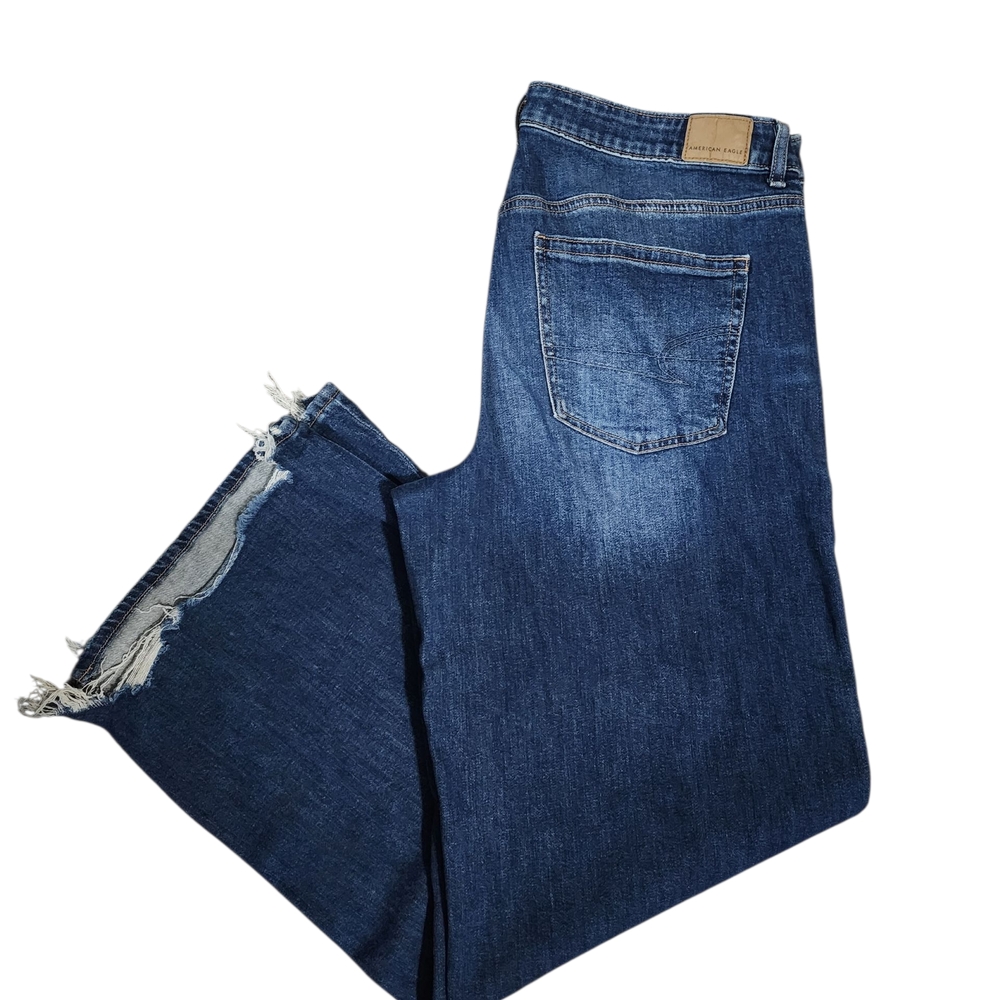 American Eagle Outfitters Dark Blue Flare Jeans